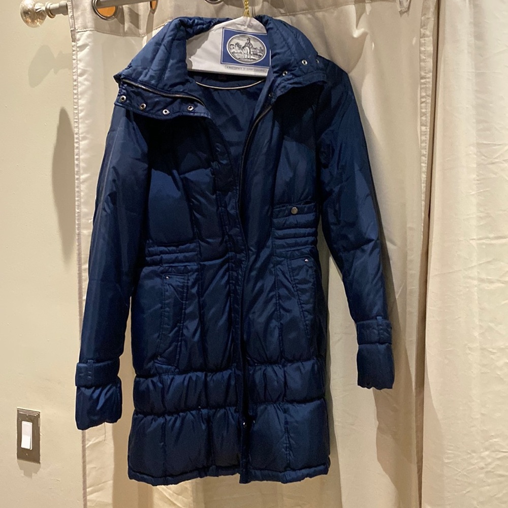 Cole Haan Blue Winter Coat